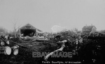 FOTO SILCHESTER FORDS SÄGEWERK UM 1930