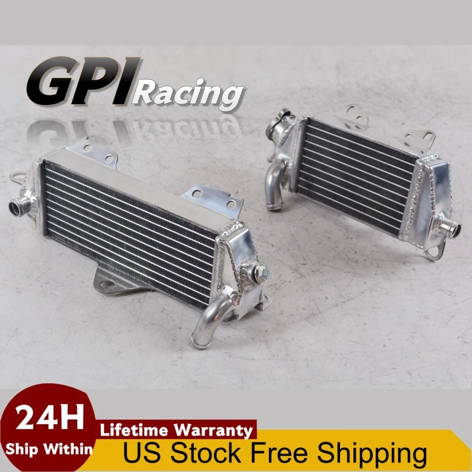 Алюминиевый радиатор подходит для 1989 1990 1991 1992 1993 1994 Kawasaki KDX200 KDX 200 - Изображение 4 из 4