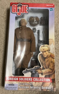 Hasbro GI Joe Russian Infantry Soldier Action Figure for sale
