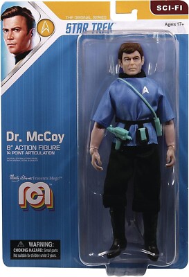 Star Trek TOS Actionfigur MEGO DR. McCoy in Stoffkleidung 20 cm