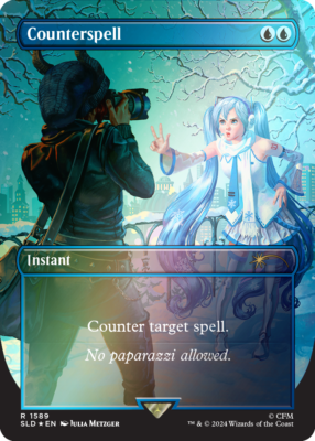 MTG Hatsune Miku: Winter Diva 英語　Foil Magic the Gathering Secret Lair x Hatsune Miku: Winter Diva EN