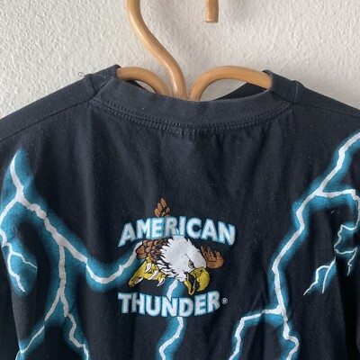 Masatodiyアメリカンサンダー american thunder VTG American Thunder アメリカンサンダー Tシャツ XL - メルカリ