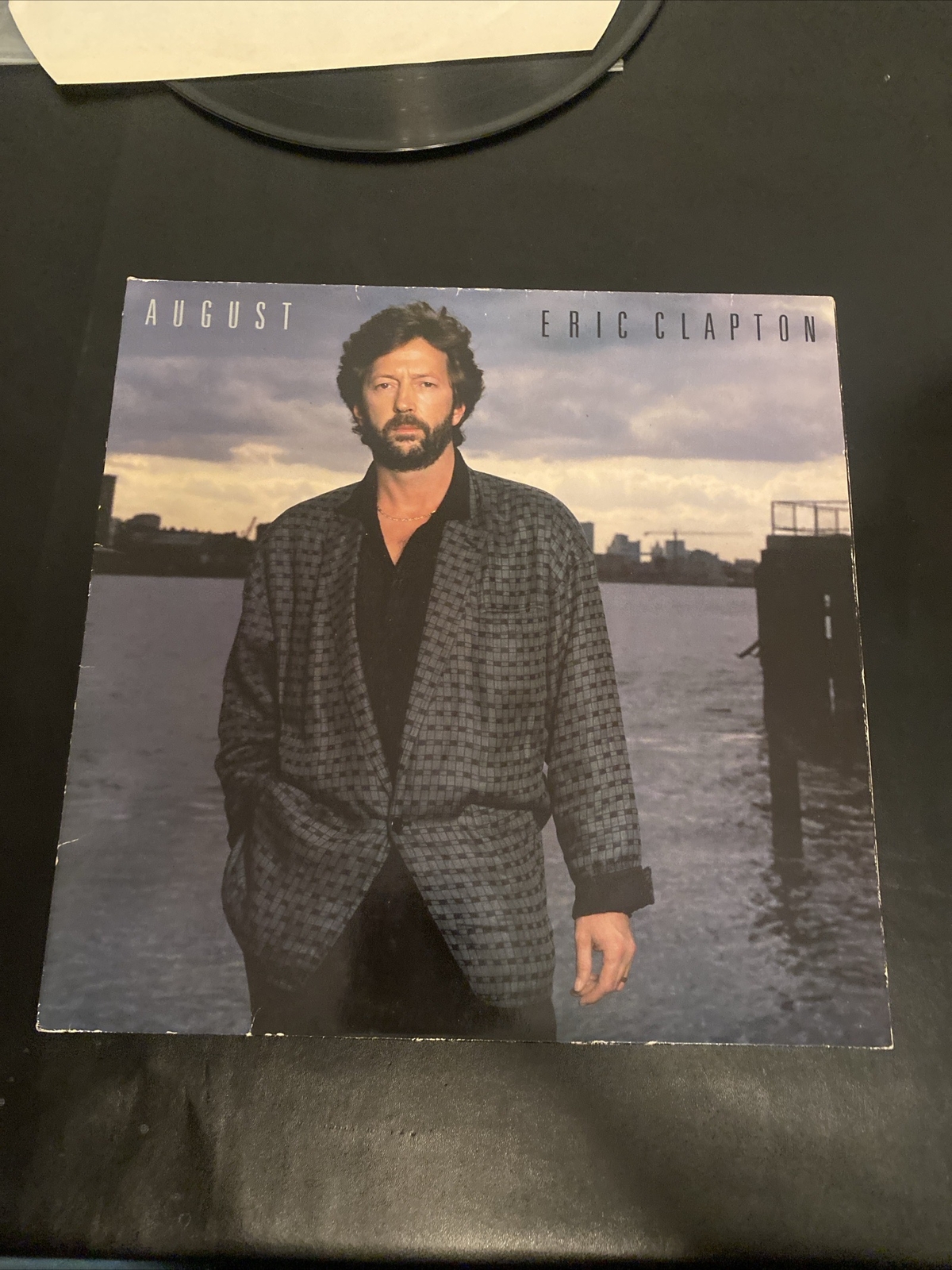 Eric Clapton August Orginal 1986 Vinyl Gatefold Original VG/ VG