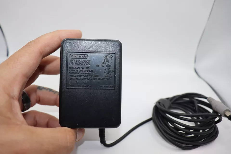 Super Nintendo SNES Power Cord SNS-002 - Official Genuine OEM - Tested - Image 2 of 4
