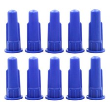 10x/Set Cylindrical Cone Nozzle Practical Caulk Nozzle Silicon Sealant Dispenser