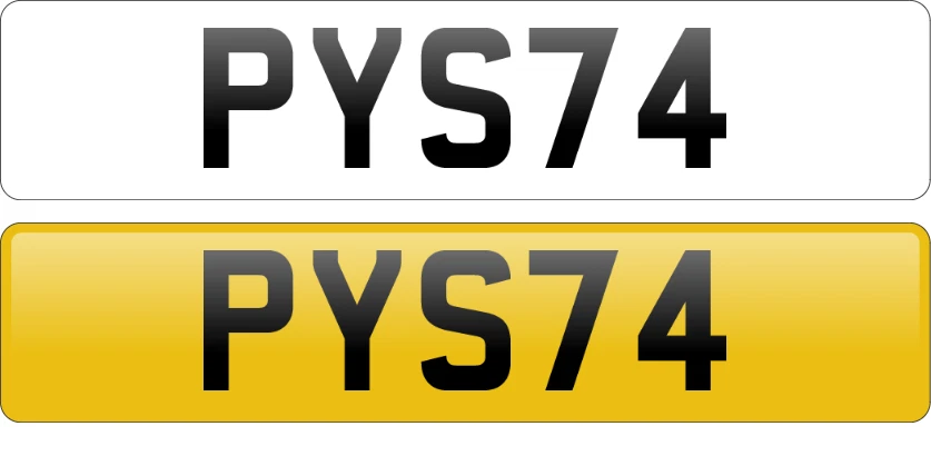 Py number plate outlet