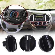 3 PCS AC Climate Control Knob Air Switch For 2000-2006 Toyota Tundra 55905-0C010