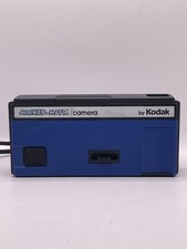 Vintage Mickey Matic Kodak Camera Disney Black  Blue 4.5  Untested