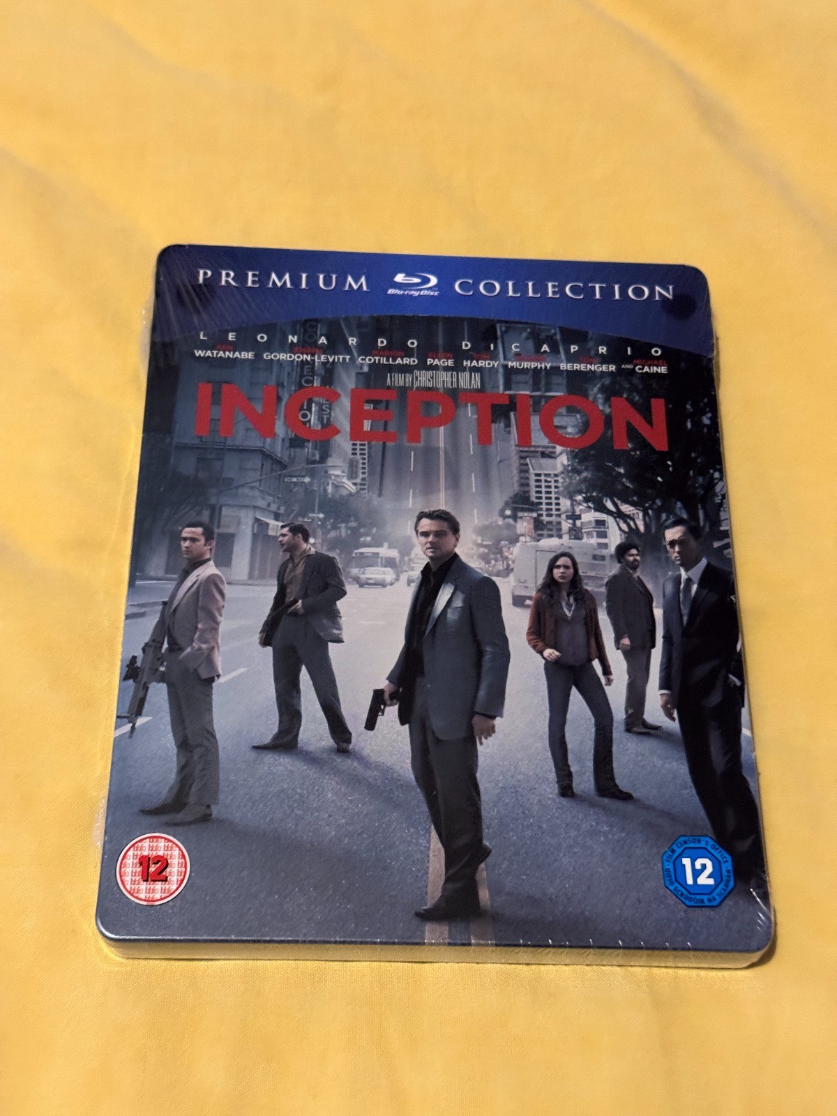 Inception (Blu-ray, 2012) Steelbook, Region Free, Brand New Sealed