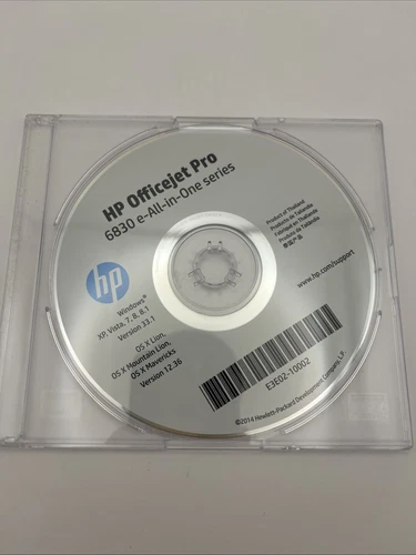HP OfficeJet Pro 6830 All In One Series CD 软件 Windows & Mac - 第 1 张/共 3 张