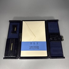 Smythsons of Bond Street Stationary Set Envelopes & Address Book Incomplete