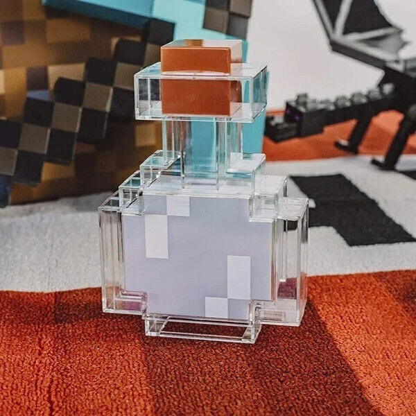 NEU Minecraft Ore Block Nachtlicht – Diamant/Redstone/Gold/Smaragd - Bild 4 von 4