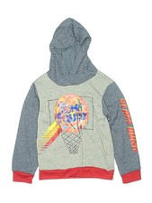 Assorted Brands Girls Gray Zip Up Hoodie 7