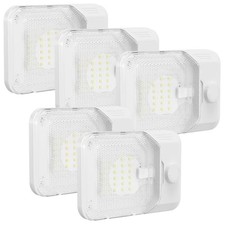 RV LED Ceiling Single Dome Light, 12V LED Lights, Interior Light with 5 Pack