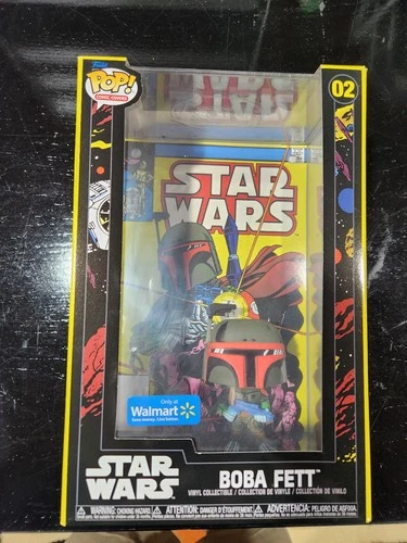 🔥Funko Pop! Comic Book Cover with Case: Star Wars - BOBA FETT #02 EXC🔥