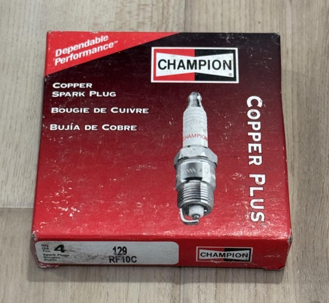 Pack Of 4 Spark Plug-Copper Plus Champion 129