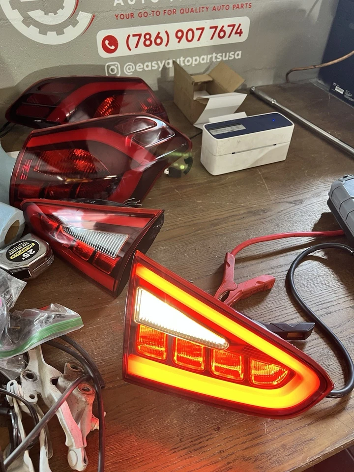 Juego de 5 luces traseras LED 2014-2018 OEM Kia Forte hatchback “probado” Foto 4 de 4