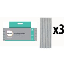 3 x Harris Paint Pad Refill Walls & Ceilings Emulsion Seriously Good 225 x 85mm