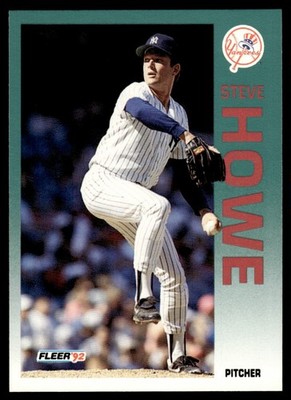1992 FLEER STEVE HOWE #230 NEW YORK YANKEES 355