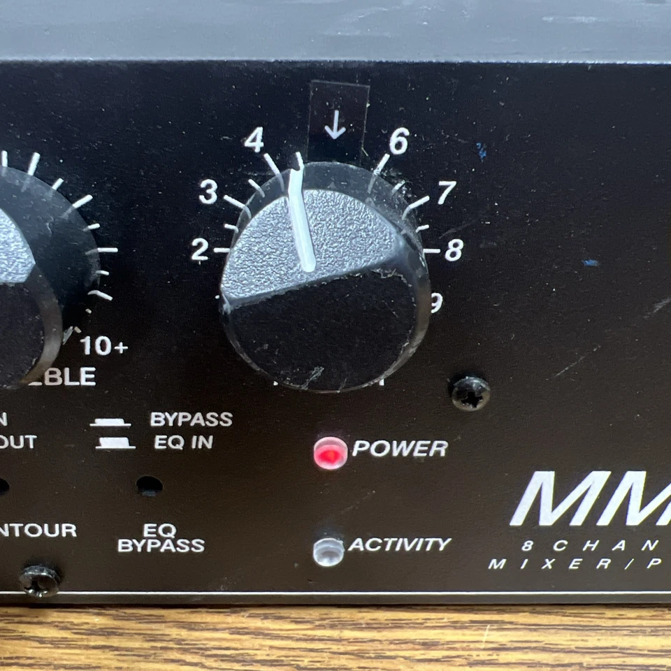 Peavey MMA 800T Eight Channel Modular Mixer Amplifier, Power Tested - Image 2 of 4