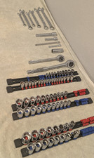 BlackHawk Proto 1/2 3/8 1/4 Drive 70+ Piece Socket Set W Extensions Metric / SAE