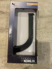 KOHLER KATUN TOILET PAPER HOLDER MATTE BLACK BL NIB