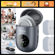 Wireless TENS Unit Muscle Stimulator for Pain Relief, Rechargeable, Portable, Gr