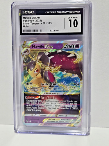 Mawile VSTAR graded PSA 10 for sale on eBay