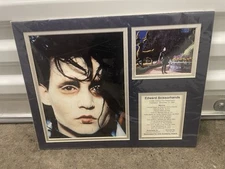 EDWARD SCISSORHANDS lobby card vintage Film poster Johnny Depp Tim Burton 