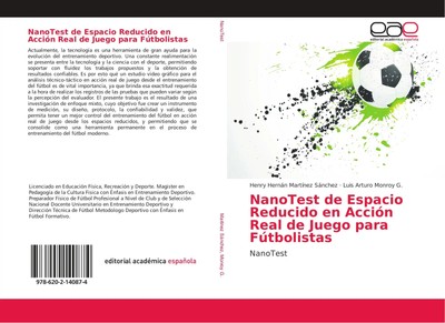 NanoTest de Espacio Reducido en Acción Real de Juego para Fútbolistas NanoTest