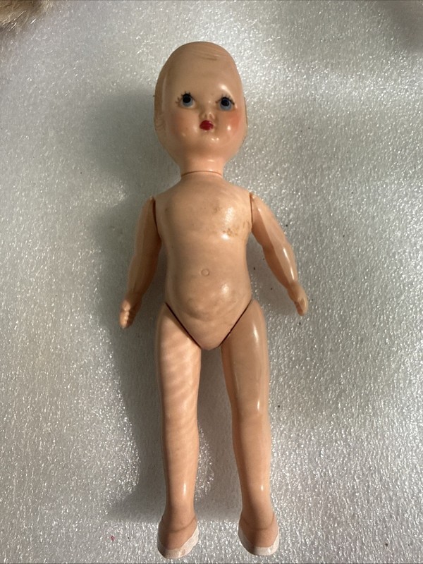 6” Hollywood Doll Nude. Hard Plastic