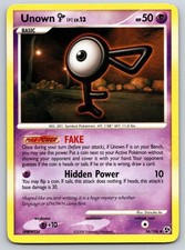 Unown [F] - 56/106 - MP - GE - Great Encounters on eBay