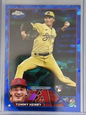 2023 Topps Chrome Sapphire Edition - Tommy Henry #336 (RC)
