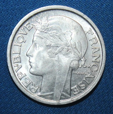 2 Francs Morlon Aluminium - 1947 (SPL) - Photo 1/2