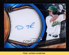 2018 Topps Tribute Blue 118/150 Dustin Fowler #TA-DFO Auto READ 1p5