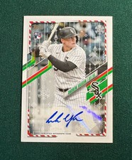 2021 Topps Walmart Holiday Mega Andrew Vaughn RC Autograph #8/10