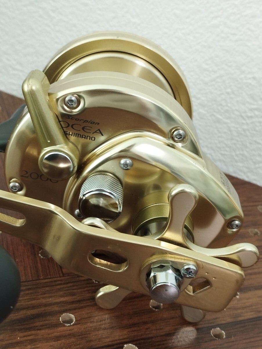 Shimano Scorpion Ocea Jigger 2000 Baitcasting Reel Corrosion