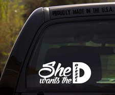 She Wants The D Decal Sticker For Duramax Diesel 4x4 Truck She Wants The D Decal Sticker For Duramax Diesel 4x4 Truck