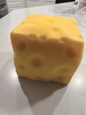 RMS Crazy Fun SmushMart Cheese Squishy Squeezy Stretch Sensory Toy TIK TOK VIRAL