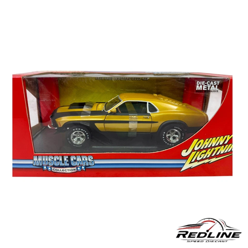 🇺🇸🇺🇸Johnny Lightning 1970 Mustang Boss 429 1:18 C1🇺🇸🇺🇸 - Image 2 of 4