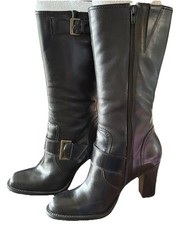 Nordstrom Julius-Lea Tall Black Leather Fashi...