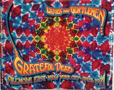 The Grateful Dead Ladies And Gentlemen CD Filmore East New York City April 1971