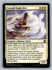 Magic MTG Conspiracy Take the Crown Custodi Soulcaller #015/221 TCG CCG