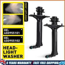 FOR AUDI A6 C7 11-18 LH&RH FRONT HEADLIGHT WASHER FLUID JET LEFT 4G0955101 L+R