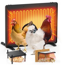 Chicken Coop Heater, 12 16inch Large Brooder Heater Plate for Chicks, Adjus...