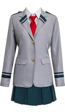 My Hero Academia Boku no Hero Cosplay Costume Women's High School Uniform Sz-XL