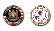 Yokota Air Base Japan Challenge Coin