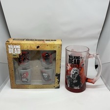 The Walking Dead 4 shot glass pack  Along Wit...