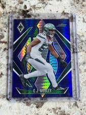 🔥 2024 Panini Phoenix C.J. Mosley #28 Purple Hyper 01/70 SSP! Color Match 💎