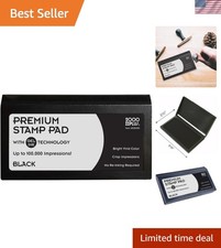 Stamp Pad, Gel, Size Black Ink 030256
